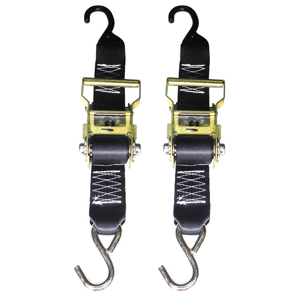 Rod Saver Heavy-Duty Ratchet Trailer Tie-Down - 2’’ x 3 - Pair [R2TTD3] - Tie-Downs