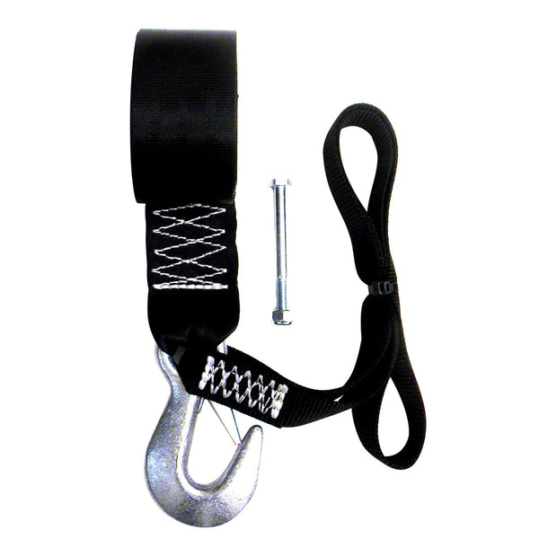 Rod Saver PWC Winch Strap Replacement w/Soft Hook - 12 [PWC12SH] - Winch Straps & Cables