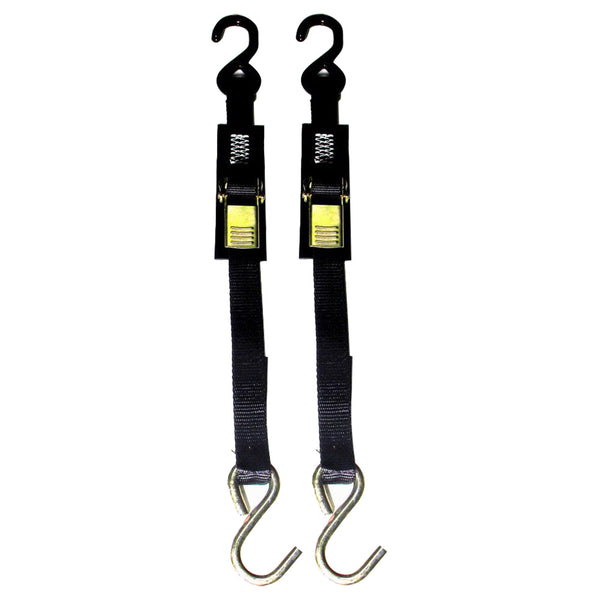 Rod Saver Quick Release Trailer Tie-Down - 1’’ x 4 - Pair [1QRTD4] - Tie-Downs