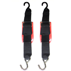 Rod Saver Quick Release Trailer Tie-Down w/Vinyl Pad - 2’’ x 2 - Pair [QRTD2VP] - Tie-Downs