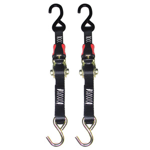 Rod Saver Rubber Ratchet Tie-Down - 1’’ x 6 - Pair [RTD6] - Tie-Downs