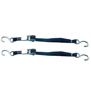 Rod Saver Stainless Steel Ratchet Tie-Down - 1’’ x 3 - Pair [SSRTD3] - Tie-Downs