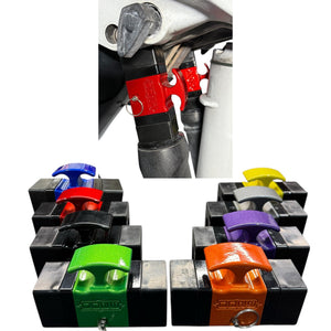 Single Ram Motor Tote compatible with mid size Yamahas Suzukis and Dual Ram Verado’s - Transom Savers and motor tote