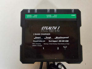 Stealth 1 on Board DC 24v-36v Charging System For Lithium Batteries - Battery Chargers