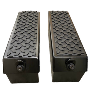Step and Glove Box Combo for the Bass Cat PUMA STS and CARACAL STS (sold as a single box!) - 3.5 inch width - Boat