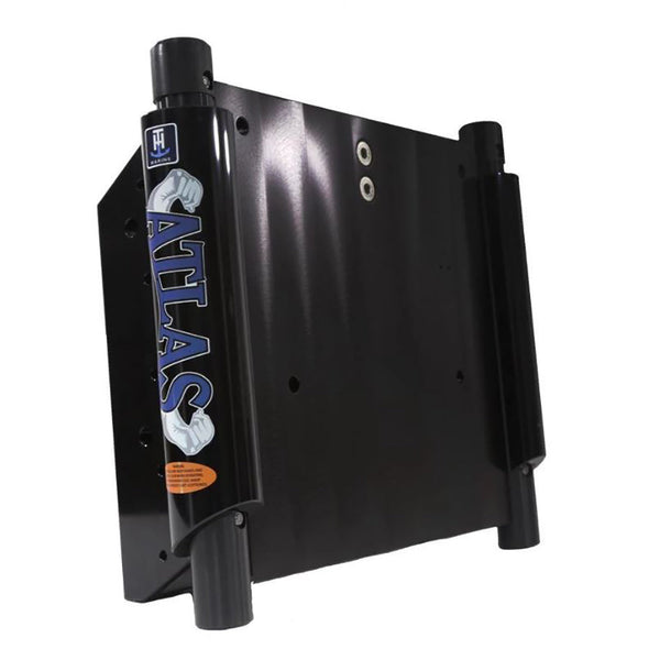 T-H Marine ATLAS 10’’ Hydraulic Jack Plate Standard - Black Anodized [AHJ-10V-B-DP] - Jack Plates