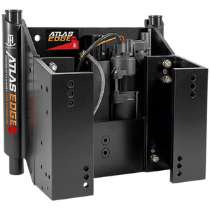 T-H Marine ATLAS EDGE 4’’ Set Back Hydraulic Jack Plate - Heavy Duty - Black [AHJE-4VHD-B-DP] - Jack Plates