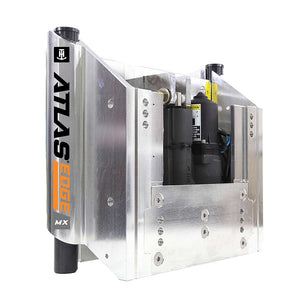 T-H Marine ATLAS EDGE 6’’ Set Back Hydraulic Jack Plate - Max - Silver [AHJE-6GX-DP] - Jack Plates
