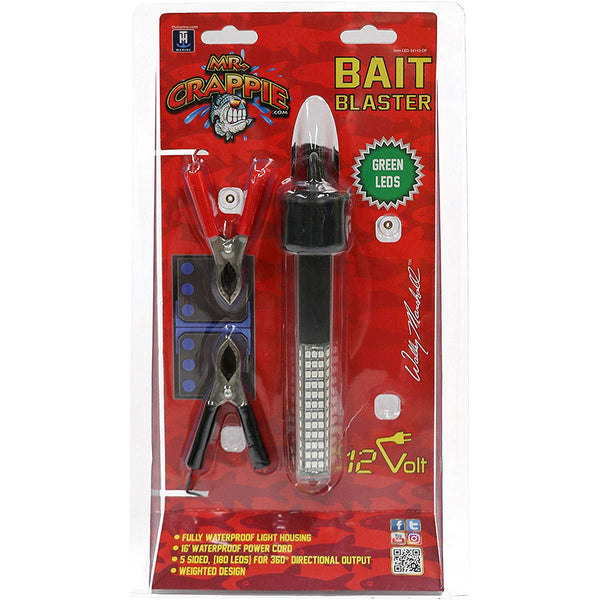 T-H Marine Mr. Crappie Bait Blaster - Underwater Green Light [LED-34143-DP] - Underwater Lighting