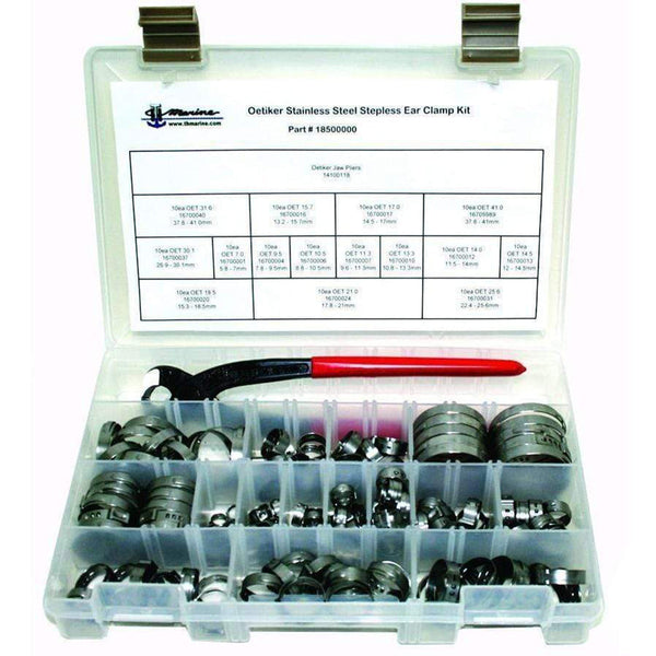 T-H Marine Oetiker Stepless Clamp Kit w/Pliers [18500000] - Tools