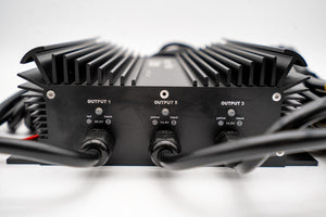 Triple Bank 12v 12v & 24v marine waterproof Lead/AGM-Lithium charger - Chargers