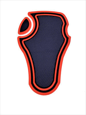 Trolling Motor Pedal Pad for the Ultrex and Ultrex Quest - Orange Trim - Boat Accessory