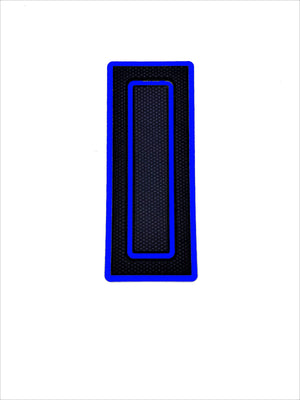 Universal Pads - 4’’ x 10’’ Rectangle / Blue - Watercraft Parts & Accessories