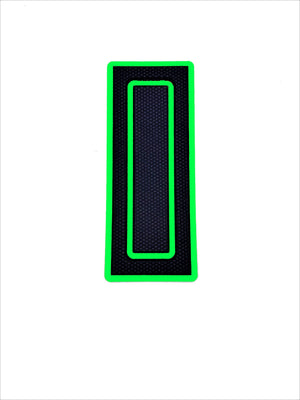 Universal Pads - 4’’ x 10’’ Rectangle / Green - Watercraft Parts & Accessories