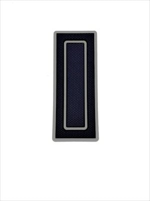 Universal Pads - 4’’ x 10’’ Rectangle / Grey - Watercraft Parts & Accessories