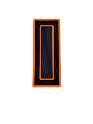 Universal Pads - 4’’ x 10’’ Rectangle / Orange - Watercraft Parts & Accessories