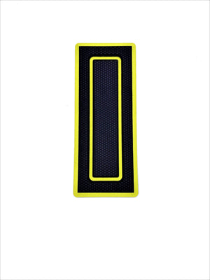 Universal Pads - 4’’ x 10’’ Rectangle / Yellow - Watercraft Parts & Accessories