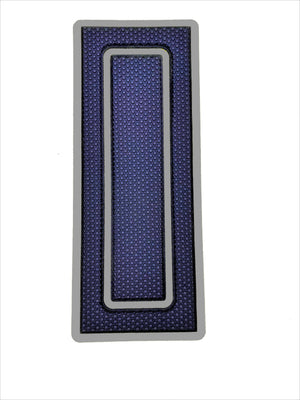 Universal Pads - 5’’ x 12’’ Rectangle / Grey - Watercraft Parts & Accessories