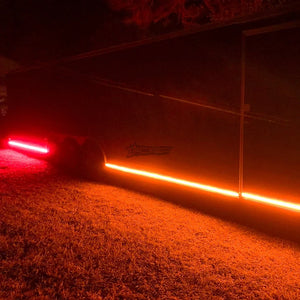 Waterproof Flexible Light Strip - IP68 - 12V Amber - Led Lighting