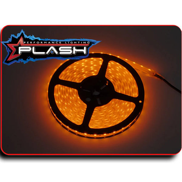 Waterproof Flexible Light Strip - IP68 - 12V Amber - Led Lighting