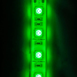 Waterproof Flexible Light Strip - IP68 - 12V Green - Led Lighting