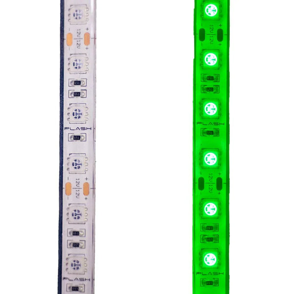 Waterproof Flexible Light Strip - IP68 - 12V Green - Led Lighting