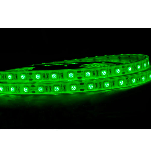 Waterproof Flexible Light Strip - IP68 - 12V Green - Led Lighting